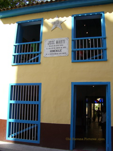 Entrada de la Casita de Marti, Old Havana